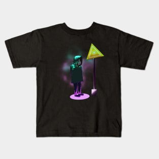 The Street Boy With a Light Kids T-Shirt